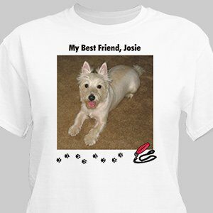 My Best Friend Dog Personalized Photo T-shirt