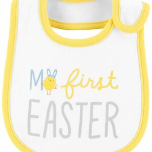 My First Easter Teething Bib