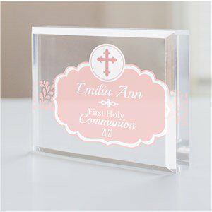 My First Holy Communion Acrylic Block