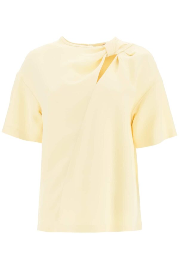 N.21 BLOUSE WITH KNOT 38 Beige