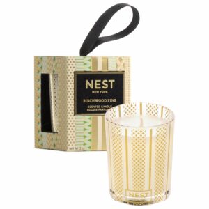 NEST New York Birchwood Pine Mini Ornament Candle 2oz/ 57 g