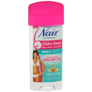 Nair Argan Oil Glides Away Hair Remover - 3.3 oz