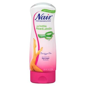 Nair Hair Remover Lotion For Body & Legs Aloe & Lanolin - 9.0 oz