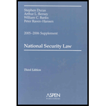 National Security Law 2005-2006 Supplement