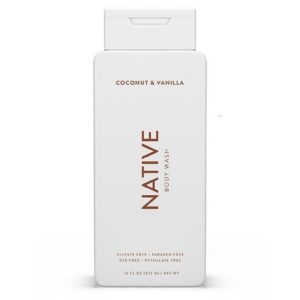 Native Body Wash Coconut and Vanilla - 18.0 oz