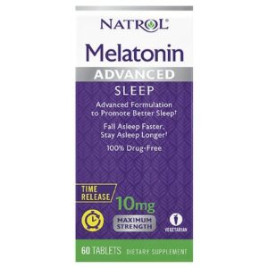 Natrol Advanced Sleep Melatonin 10 mg Dietary Supplement Tablets - 60.0 ea