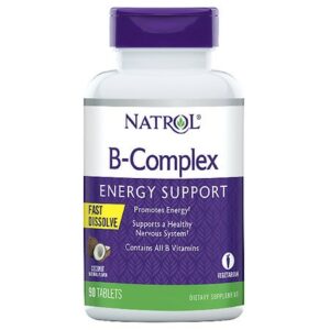 Natrol B-Complex Fast Dissolve Tablets Coconut - 90.0 ea