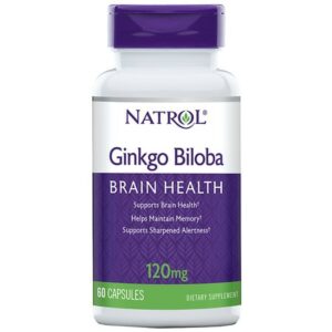 Natrol Ginkgo Biloba 120 mg Dietary Supplement Capsules - 60.0 ea