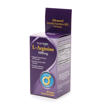 Natrol L-Arginine 3000 mg Dietary Supplement Tablets - 90.0 ea