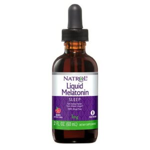 Natrol Liquid Melatonin 1 mg Berry - 2.0 oz