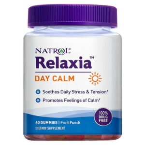 Natrol Relaxia Day Calm Gummies Fruit Punch - 60.0 ea