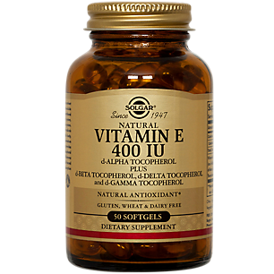 Natural Vitamin E - 400 IU (50 Softgels)