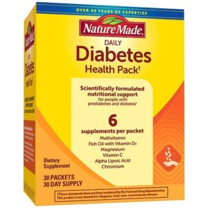 Nature Made Diabetes Health Pack with EPA and DHA - 30.0 ea