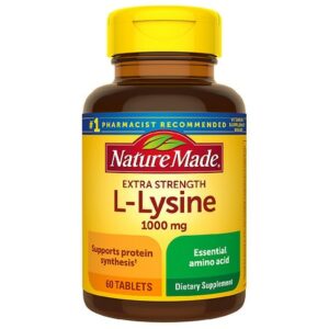 Nature Made Extra Strength L-Lysine 1000 mg Tablets - 60.0 ea