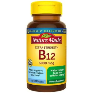 Nature Made Extra Strength Vitamin B12 3000 mcg Softgels - 60.0 ea