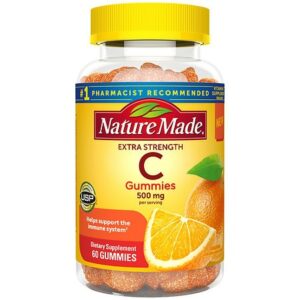 Nature Made Extra Strength Vitamin C Gummies 500 mg - 60.0 ea