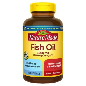 Nature Made Fish Oil, 1200 mg, For Heart Health - 100.0 ea