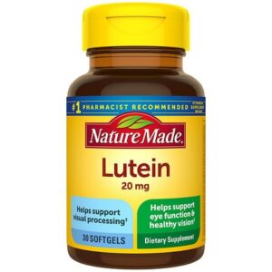 Nature Made Lutein 20 mg Dietary Supplement Liquid Softgels - 30.0 ea