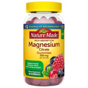 Nature Made Magnesium Citrate Gummies Mixed Berry - 60.0 ea