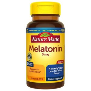 Nature Made Melatonin 3 mg Tablets - 240.0 ea
