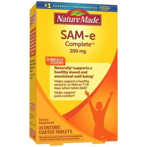 Nature Made SAM-e Complete, 200mg, Tablets - 24.0 ea