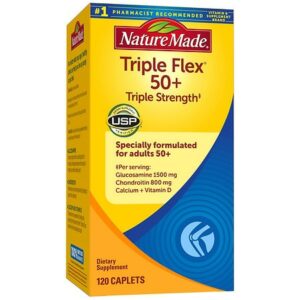 Nature Made TripleFlex Triple Strength 50+ Caplets - 120.0 ea