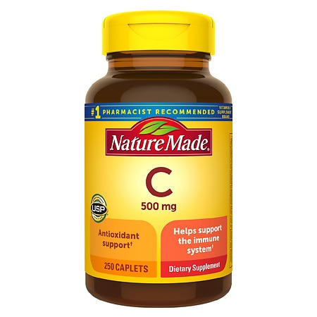 Nature Made Vitamin C 500 mg Caplets - 250.0 ea