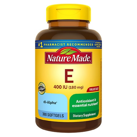 Nature Made Vitamin E 180 mg (400 IU) dl-Alpha Softgels - 300.0 ea