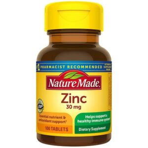 Nature Made Zinc 30 mg Dietary Supplement Tablets - 100.0 ea