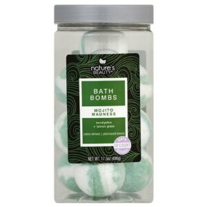 Nature's Beauty Bath Bombs Mojito Madness - 17.5 oz