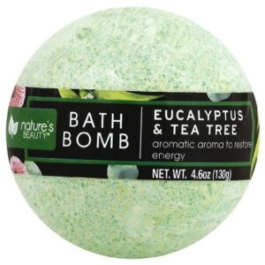 Nature's Beauty Eucalyptus & Tea Tree Bath Bomb - 4.6 oz