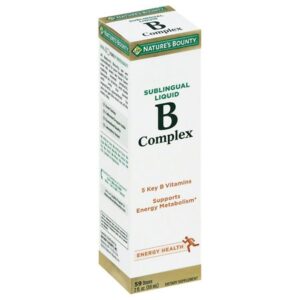 Nature's Bounty B Complex Sublingual Liquid Dietary Supplement - 2.0 fl oz