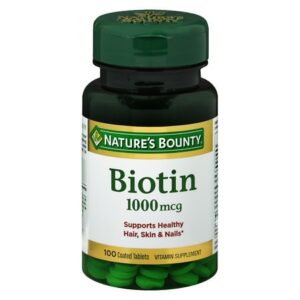Nature's Bounty Biotin, 1000mcg Tablets - 100.0 ea