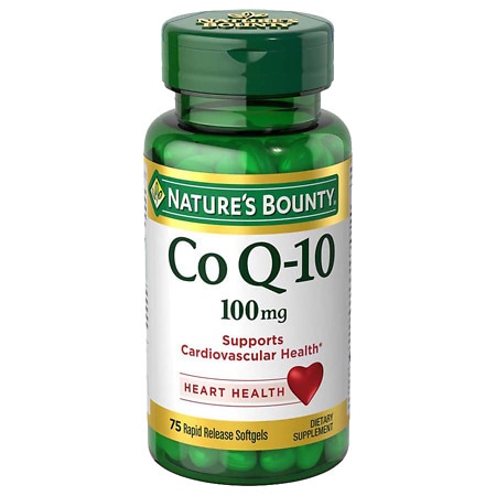 Nature's Bounty Co Q-10 100 mg Plus Q-Sorb Dietary Supplement Softgels - 60.0 ea