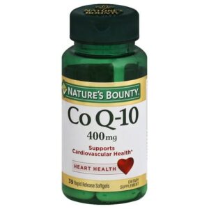 Nature's Bounty Co Q-10 400 mg Rapid Release Dietary Supplement Liquid Softgels - 30.0 ea