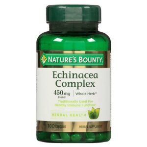 Nature's Bounty Echinacea & Elderberry Capsules - 100.0 ea