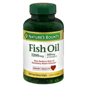Nature's Bounty Fish Oil 1200 mg Dietary Supplement Softgels - 100.0 ea