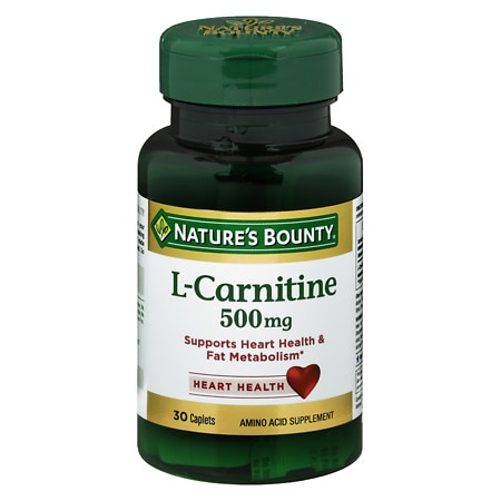 Nature's Bounty L-Carnitine 500 mg Dietary Supplement Tablets - 30.0 ea