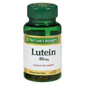 Nature's Bounty Lutein 40 mg Dietary Supplement Softgels - 30.0 ea
