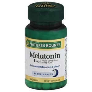 Nature's Bounty Melatonin 1 mg Dietary Supplement Tablets - 180.0 ea