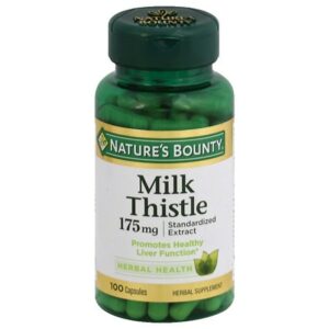 Nature's Bounty Milk Thistle Capsules - 100.0 ea