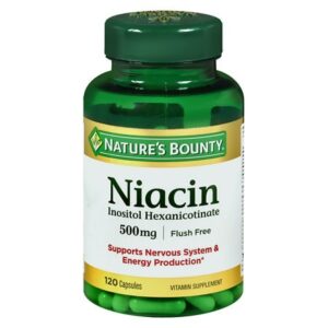 Nature's Bounty Niacin 500 mg Vitamin Supplement Capsules - 120.0 ea