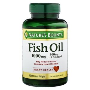 Nature's Bounty Odorless Fish Oil 1000 mg Dietary Supplement Softgels - 100.0 ea