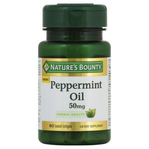 Nature's Bounty Peppermint Oil 50 mg Coated Softgels - 90.0 ea