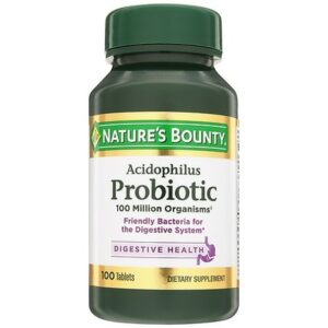 Nature's Bounty Probiotic Acidophilus Dietary Supplement Tablets - 100.0 ea