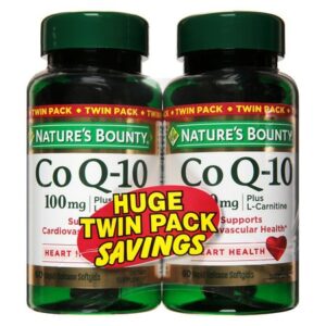 Nature's Bounty Q-Sorb CoQ10 100 mg Dietary Supplement Softgels Twinpack - 60.0 ea x 2 pack