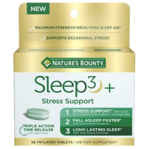Nature's Bounty Sleep3 + Stress Support - 56.0 ea