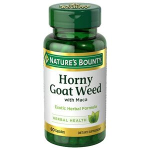 Nature's Bounty Super Goat Weed with Maca Herbal Supplement Capsules - 60.0 ea