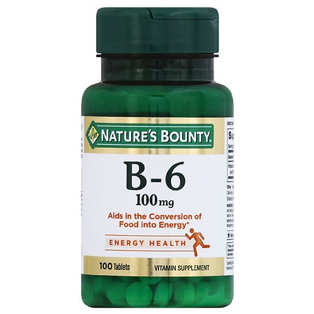 Nature's Bounty Vitamin B-6 100 mg - 100.0 ea