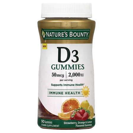 Nature's Bounty Vitamin D3 Gummies - 90.0 ea